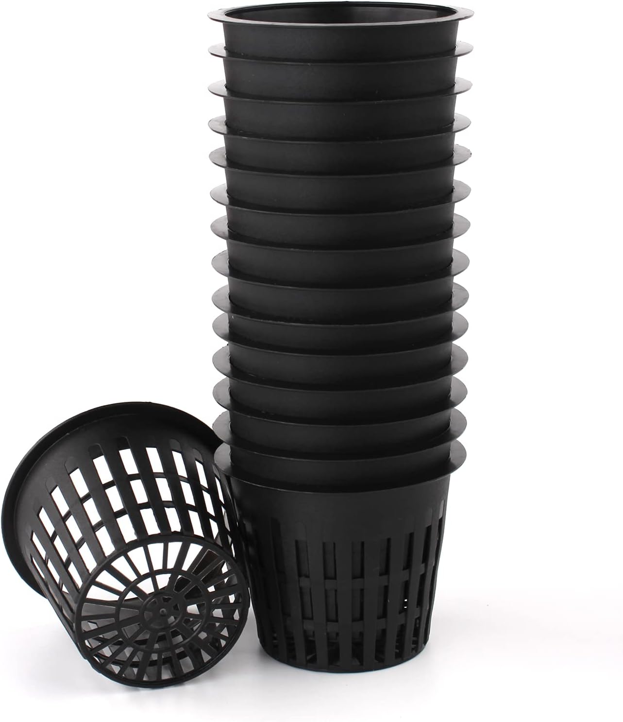 Macetas red plástico jardín 3pulg hidroponía set 15