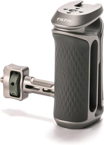 Xeno Mango Cine Asta Gris Titanio Ajustable Agarre Silicona