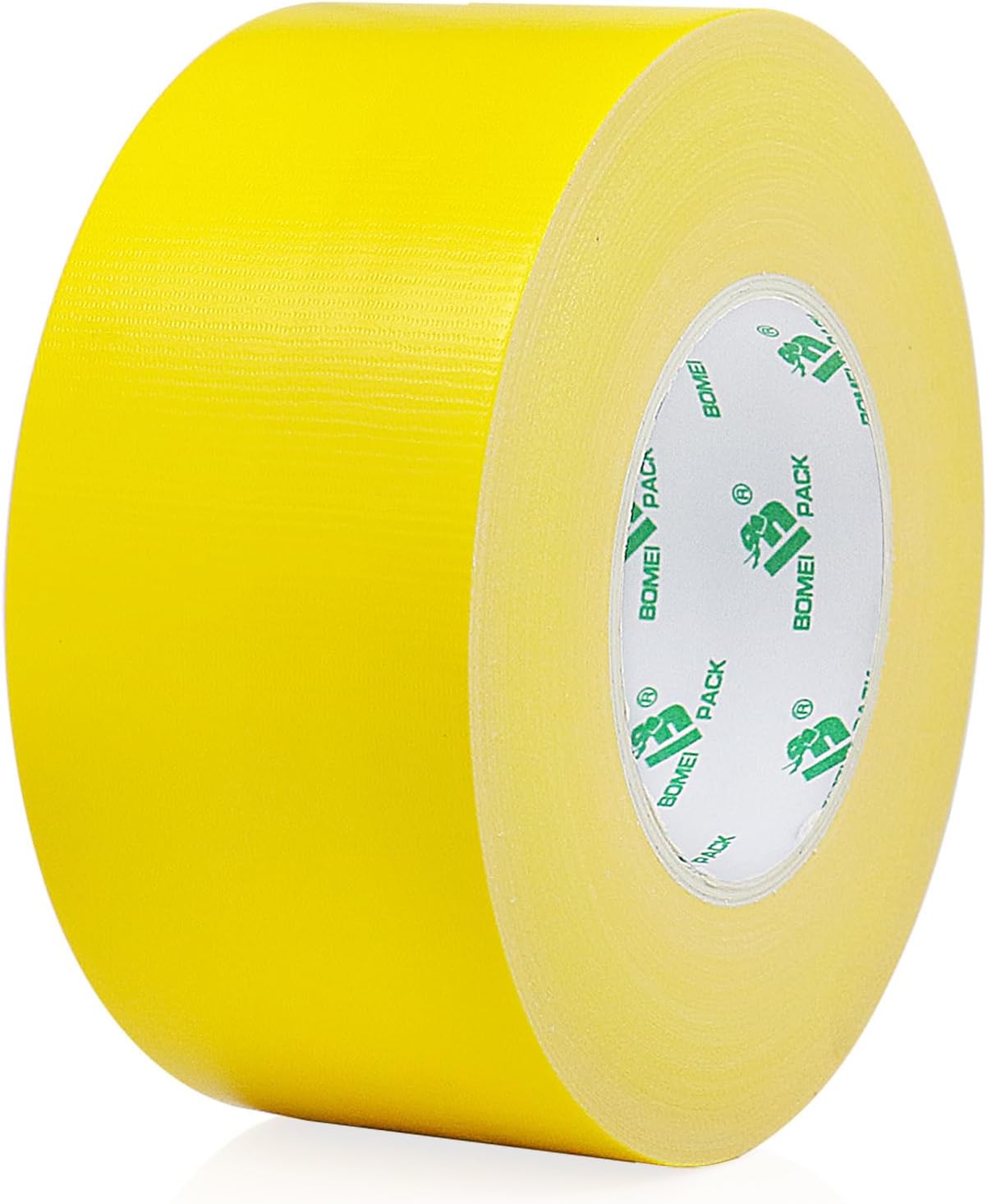 Cinta adhesiva 2.5pulg amarillo industrial 55yardas resistente UV