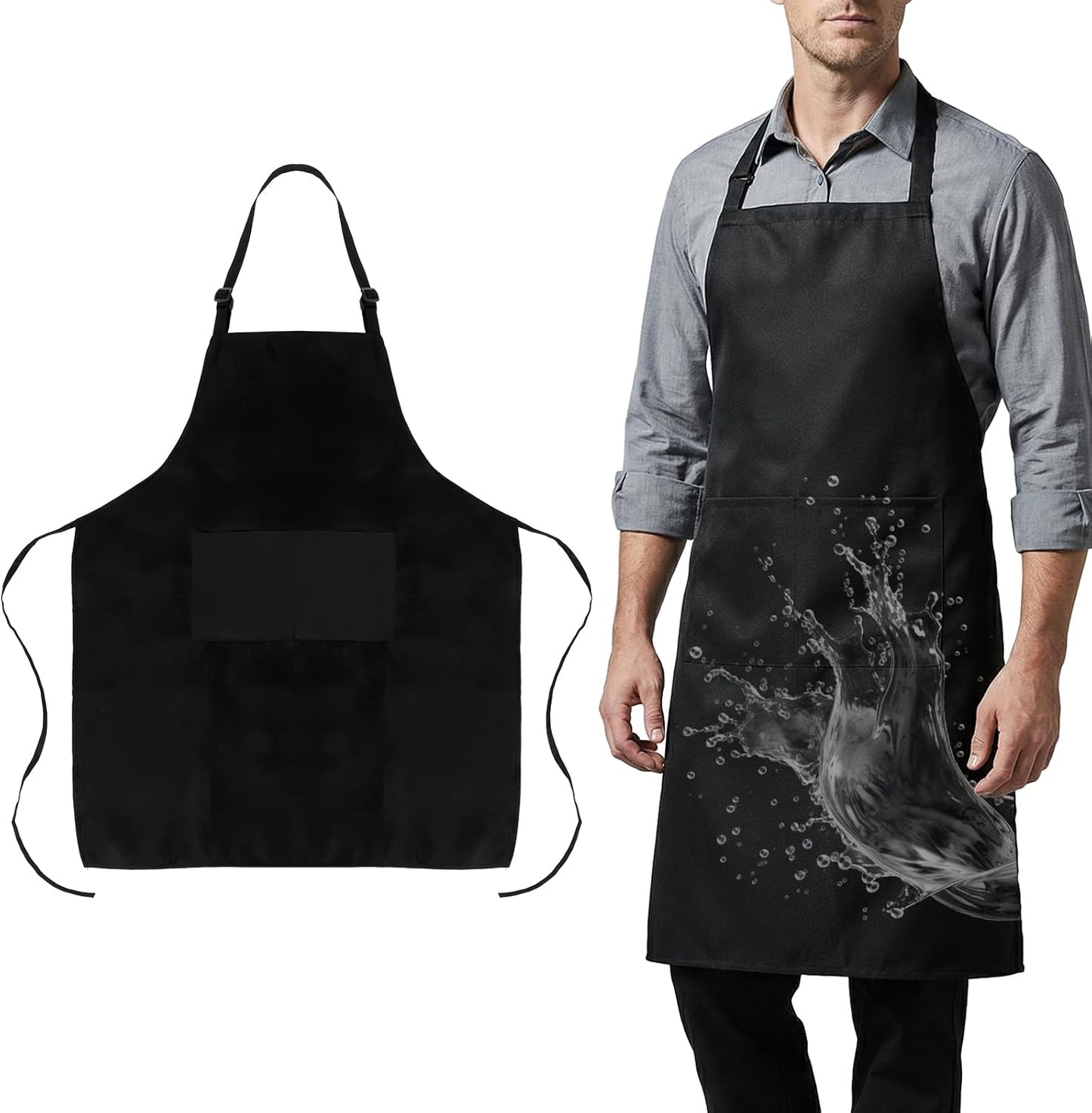 Delantal impermeable resistente para hombre y mujer