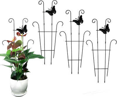 Enrejado metal resistente para plantas trepadoras 23pulg