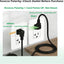Cable extensión 6 pies 2 clavijas para lámparas y electrodomésticos