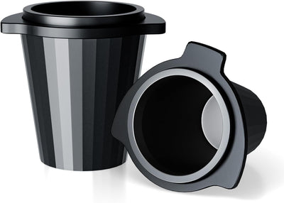 Taza dosificadora portafiltro de aluminio para máquinas Breville con anillo de activación