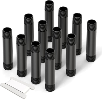 Extensión tubo macho PVC MNPT 1/2pulg 12uds cabeza rociador riego