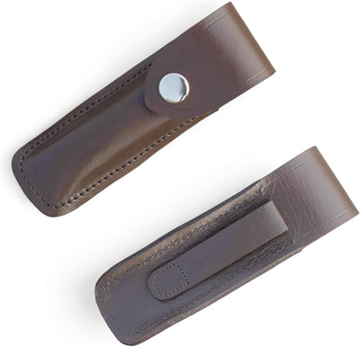 Funda cuero cuchillo plegable multiherramientas