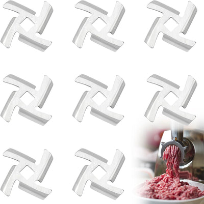 8 Cuchillas Acero Inox para Picadora Kitchenaid Hogar