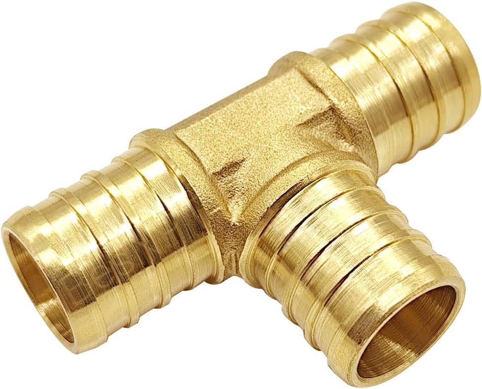 Pack 2 Accesorios T PEX 1/2" Latón