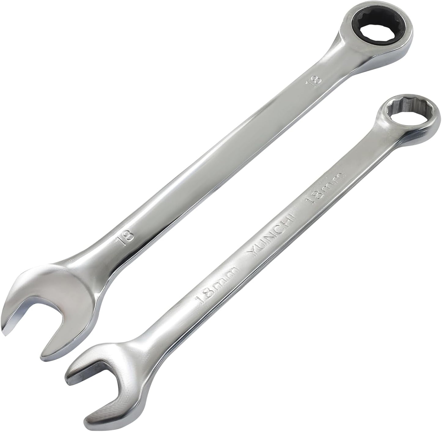 Set 2 Llaves Trinquete 0.709pulg 12 Ptos 72 Dientes