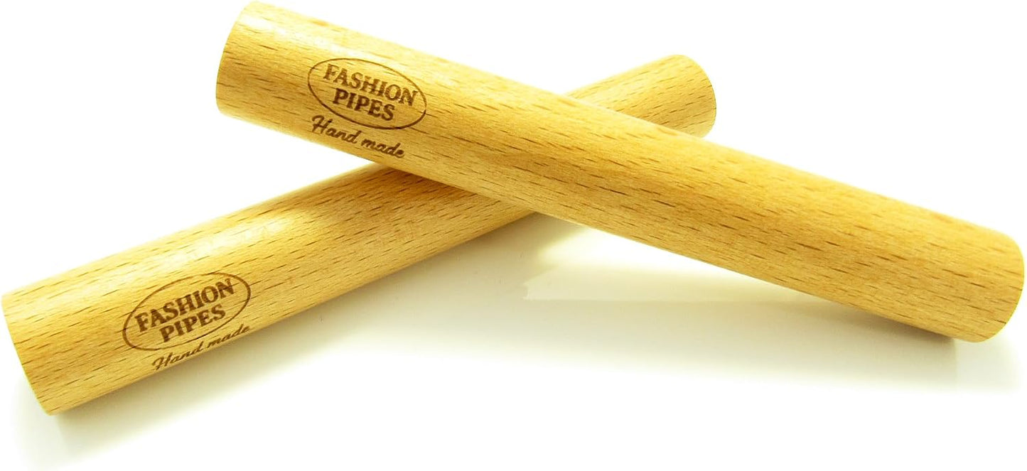 Accesorios tuberías tocado madera hechas a mano