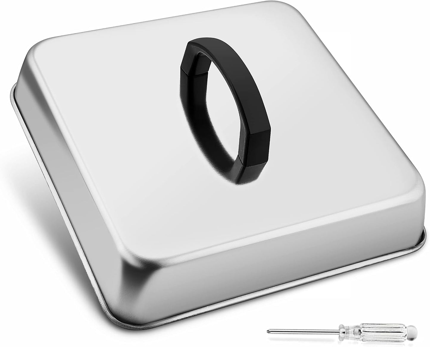 Cúpula acero inox 8.2pulg para fundir queso cocina