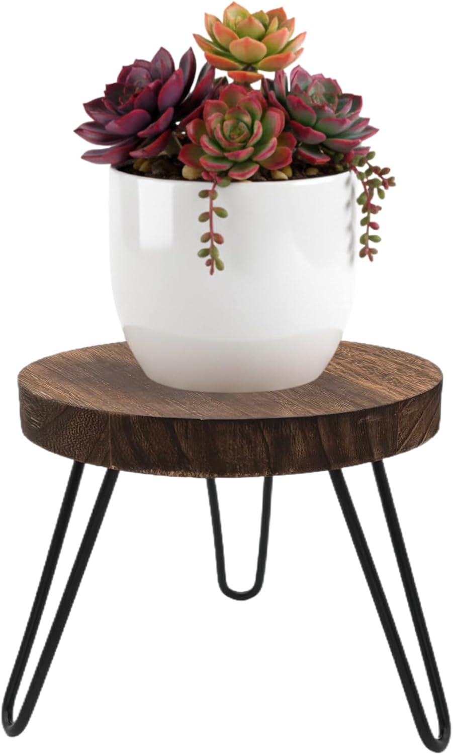 Soporte madera para macetas 5-10 pulg interiores y exteriores