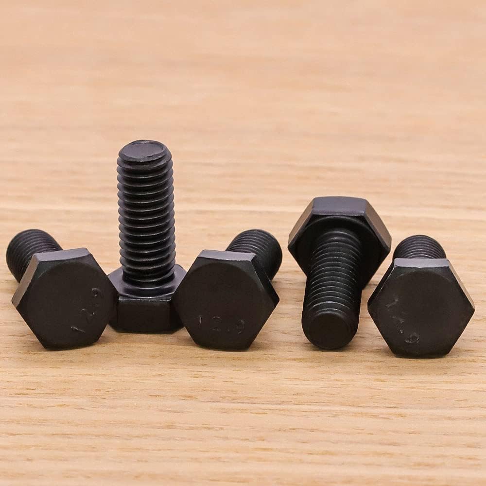 Tornillos hex M12-1.75 x 35mm acero alta resistencia clase 12.9