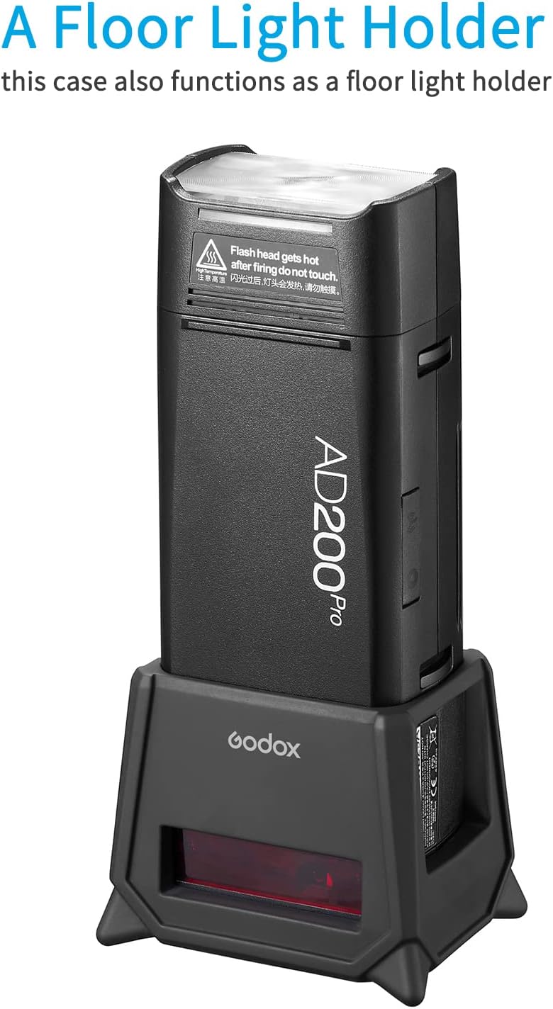 Funda silicona AD200Pro para protección pantalla flash