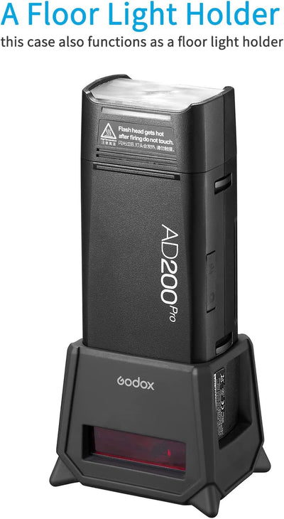 Funda silicona AD200Pro para protección pantalla flash