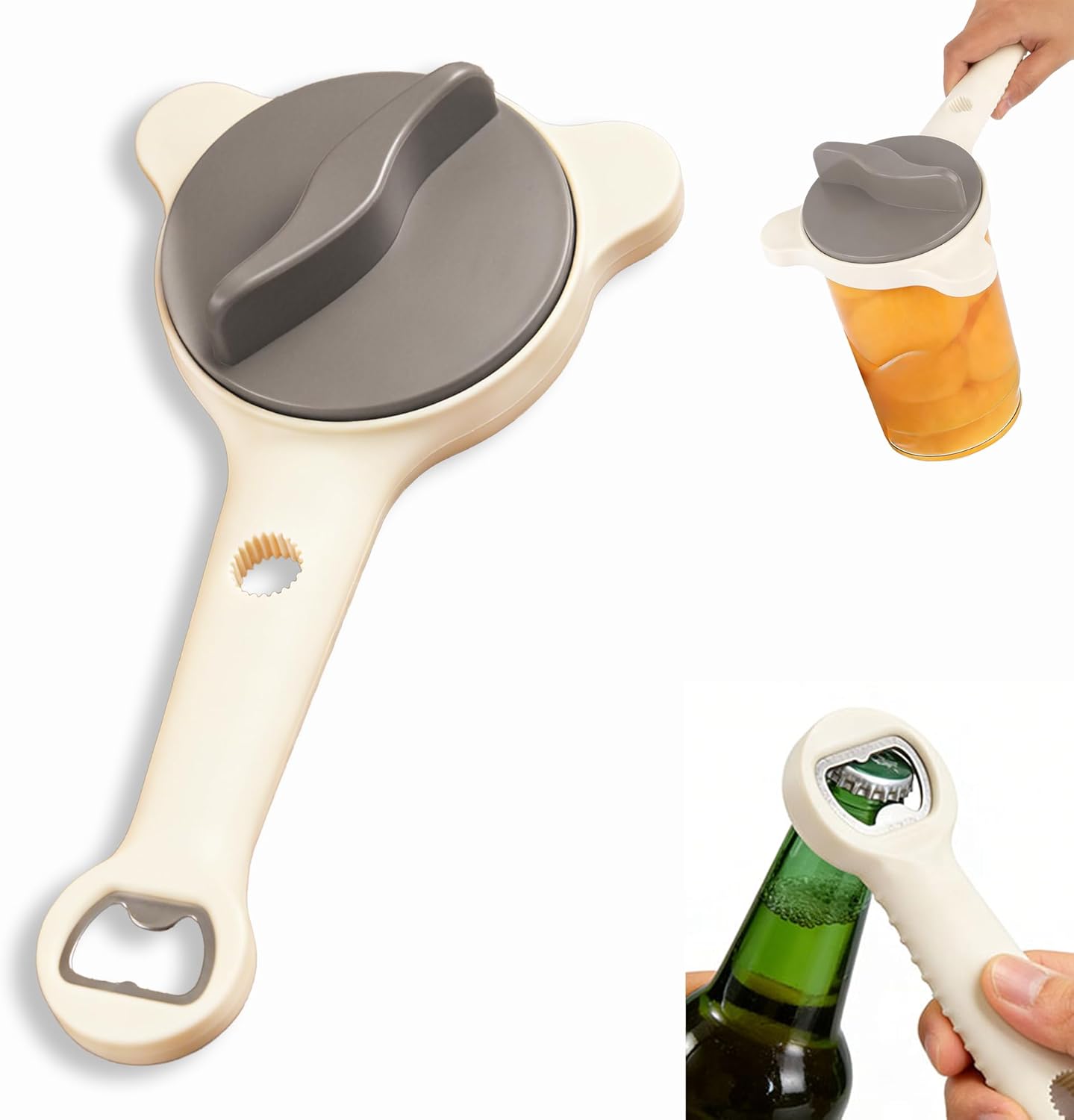 Abrelatas ABS ergonómico para manos débiles y mayores