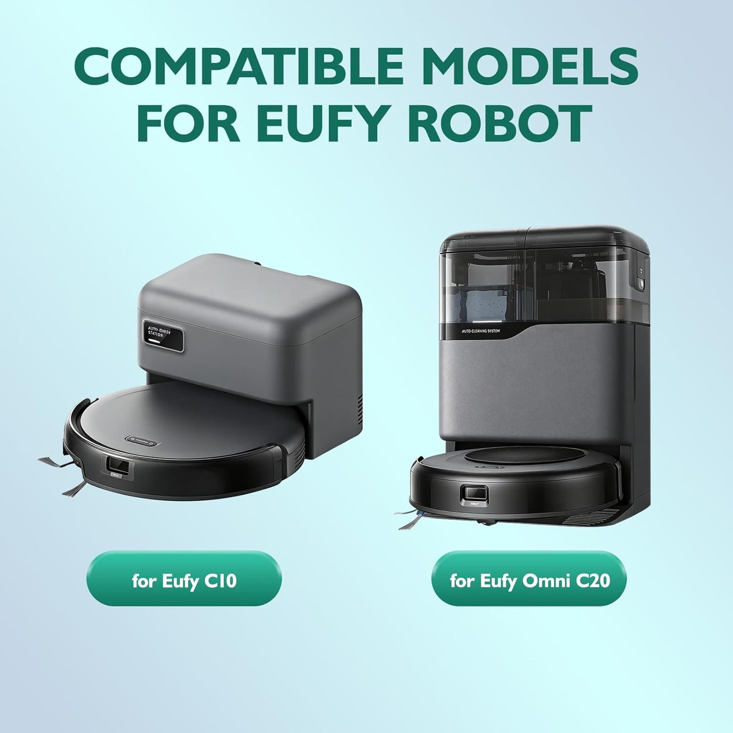20 Bolsas Vacío Comp Eufy C10 C20 3.6L