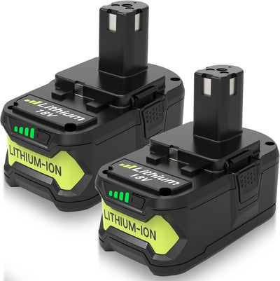 2 Baterías 18V comp Ryobi P102 P109 P190