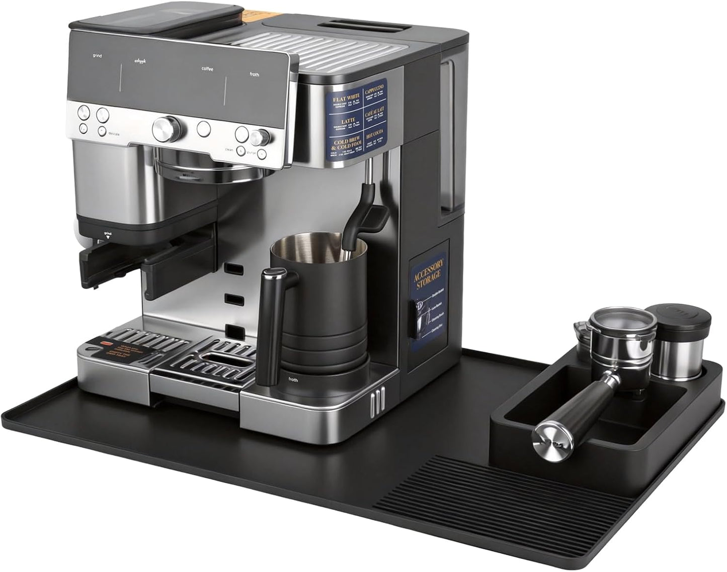 Alfombrilla silicona para cafetera Ninja ES601 antiderrap