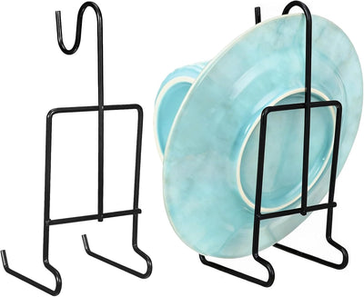 Soporte para tazas de té y platillo, organizador de metal para fiestas