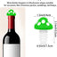 6 Tapones Silicona para Botellas de Vino Multicolor