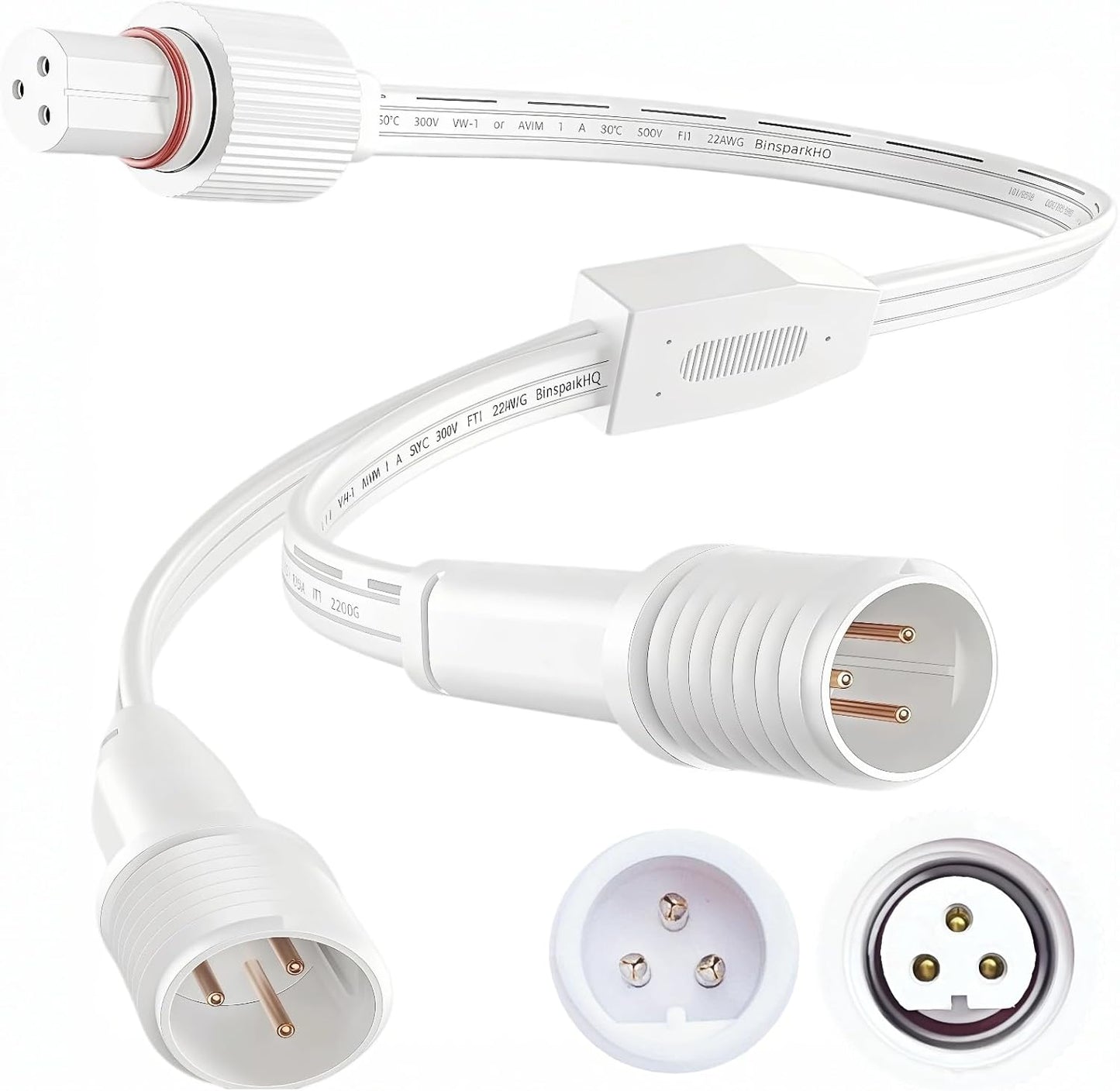 Y-Splitter para Luces Govee H705 H706 H805 22AWG