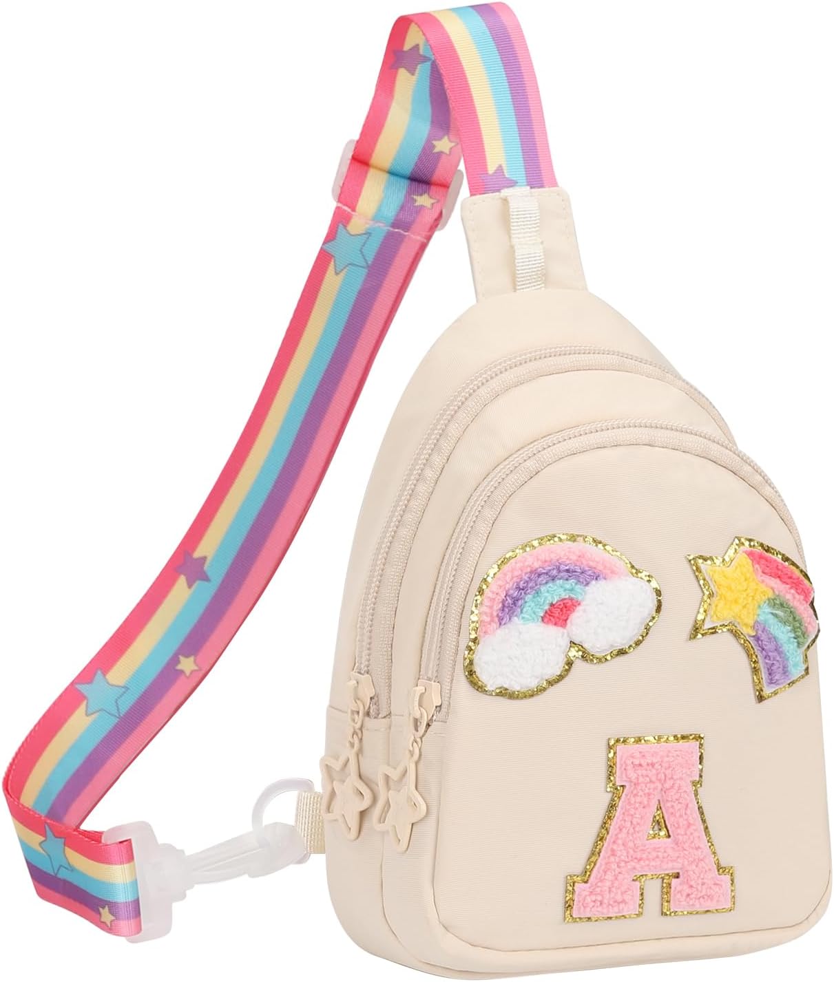 Bolsos bandolera para niñas color beige
