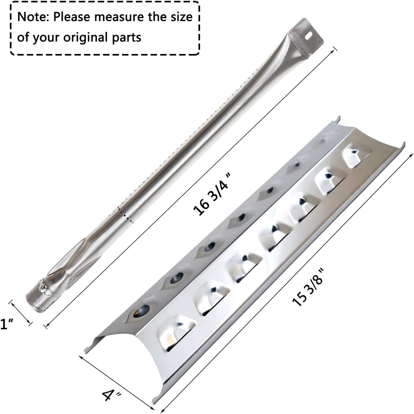 Kit reparación parrilla gas Master Forge 5 quemadores acero inox