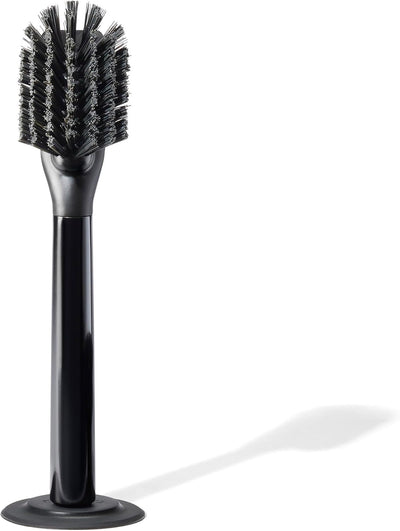 Cepillo iónico platos acero inox cabezal reemplazable onix/negro