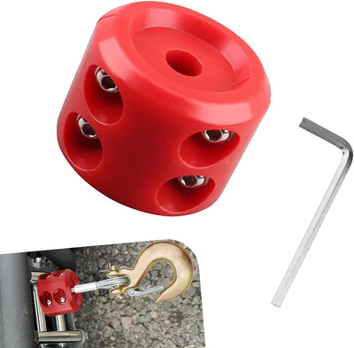 Tapón gancho cable acero inox con protección goma universal