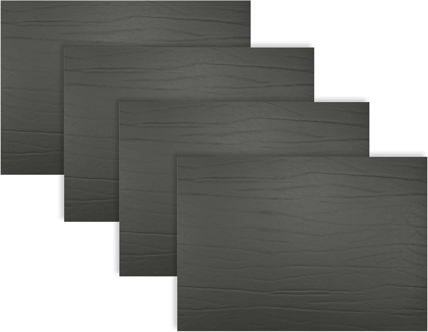 Mantel Rectangular 4 Unid 12x16pulg Negro