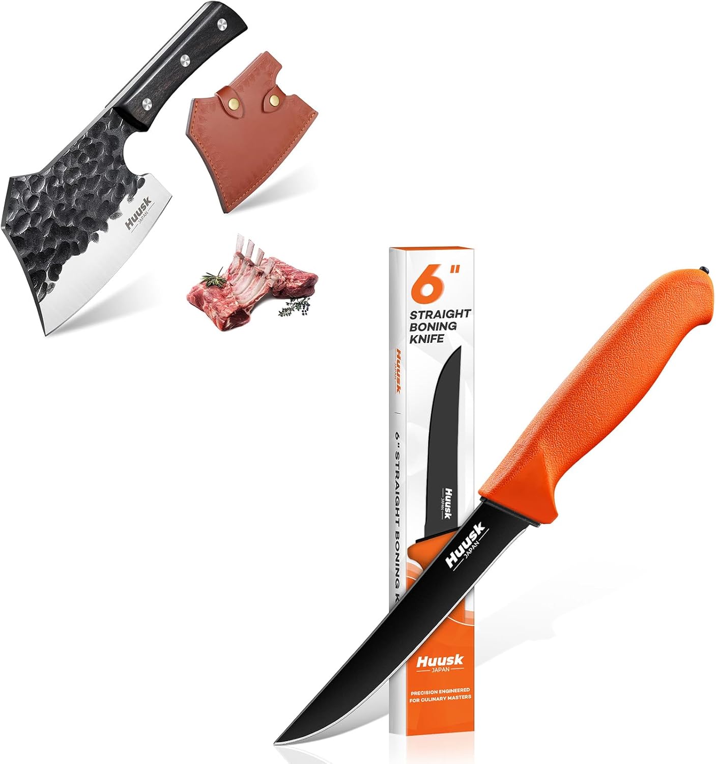 Cuchillo de deshuesar carne recto