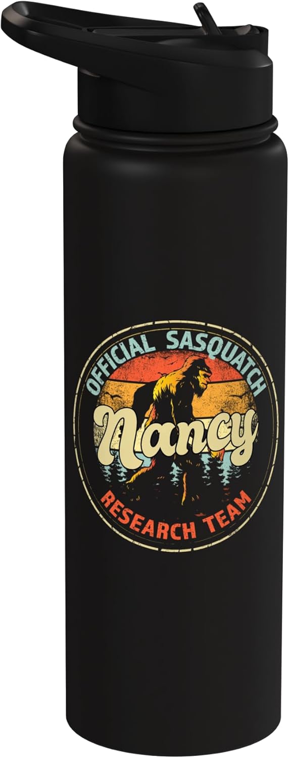 Bottella de agua aislada personalizada Bigfoot acero inoxidable