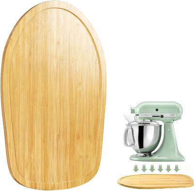 Mezclador deslizante bambú KitchenAid 4.5-5qt alfombrilla cocina