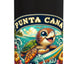 Botella agua acero inox aislada tortuga mar surf