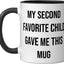 Taza Cerámica para Padre/Madre Negro/Blanco