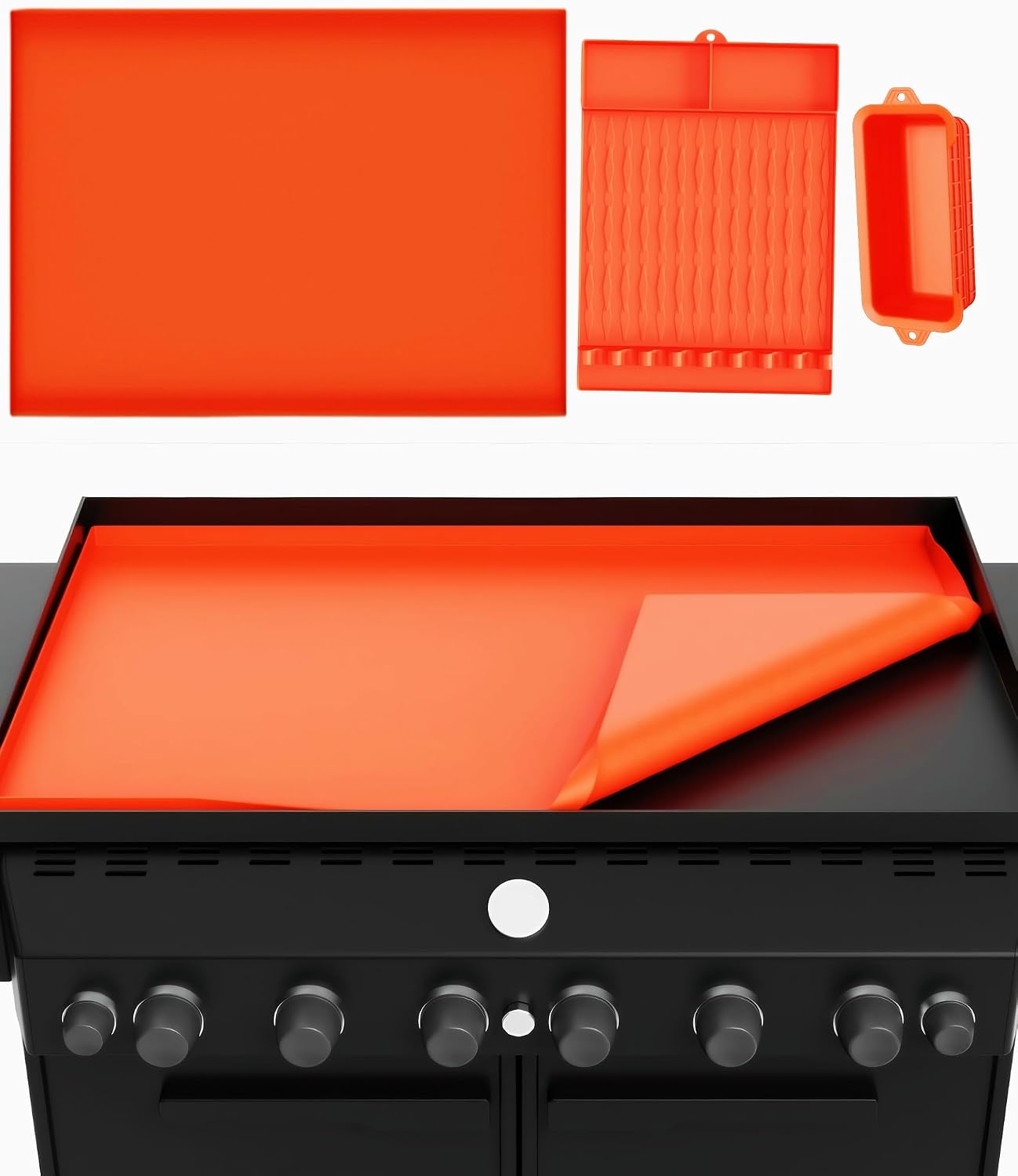Funda silicona Blackstone 36pulg espátula 16pulg reutilizable