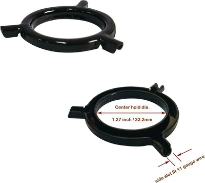 Adaptador puente 3 vías sin rosca para lámparas negro