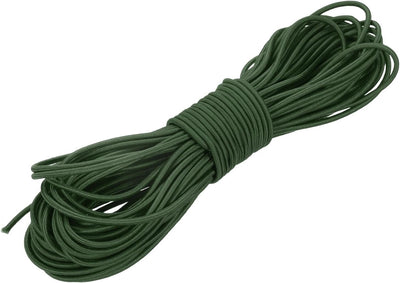 Cordón elástico poliéster 3/32x67pulg verde oscuro bricolaje kayak