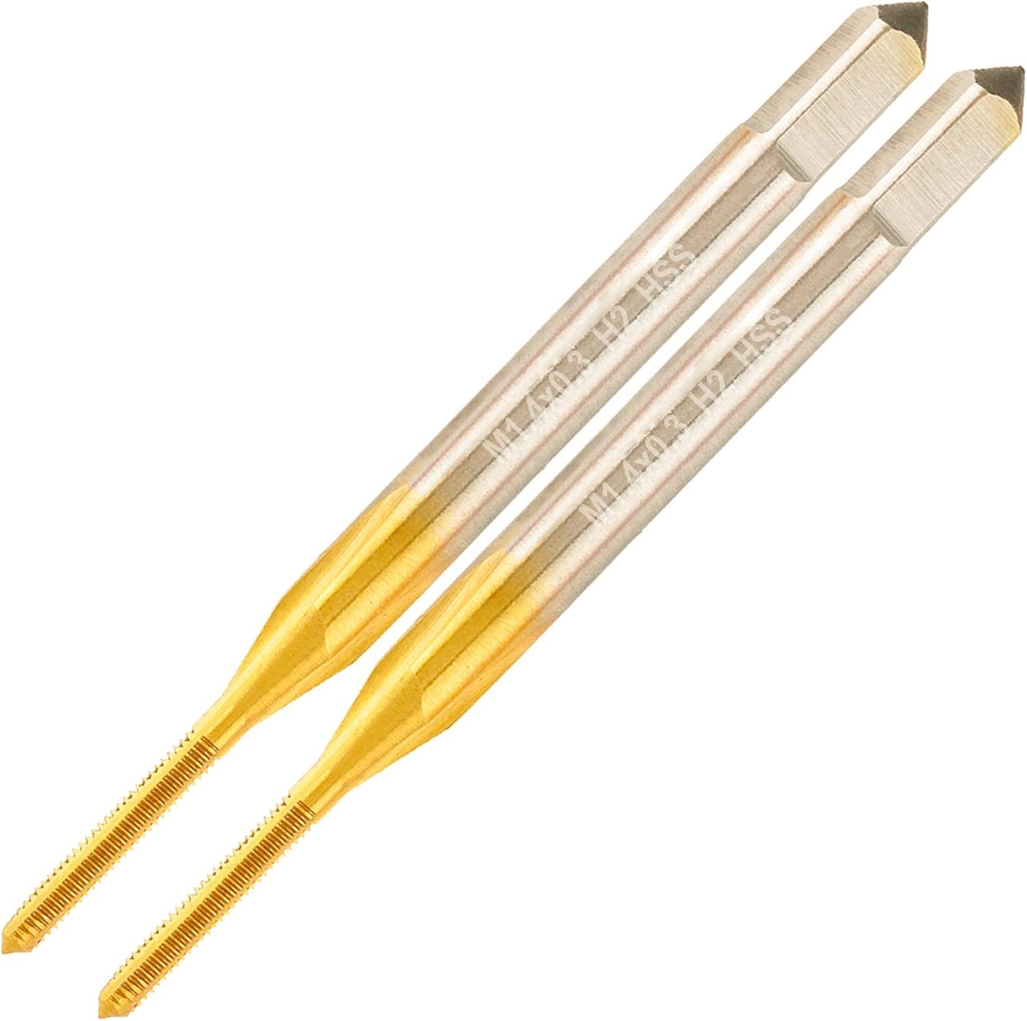 2 Pzas Rosca M1.4x0.3 Derecha Ti-Coated