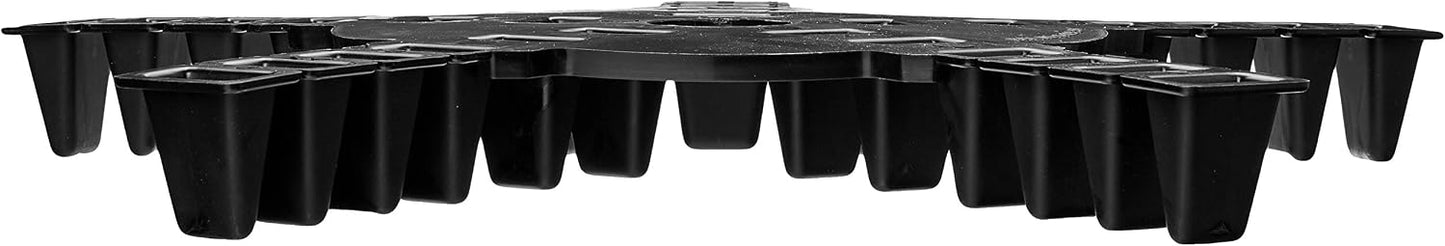 Soporte para plantas 16pulg color negro