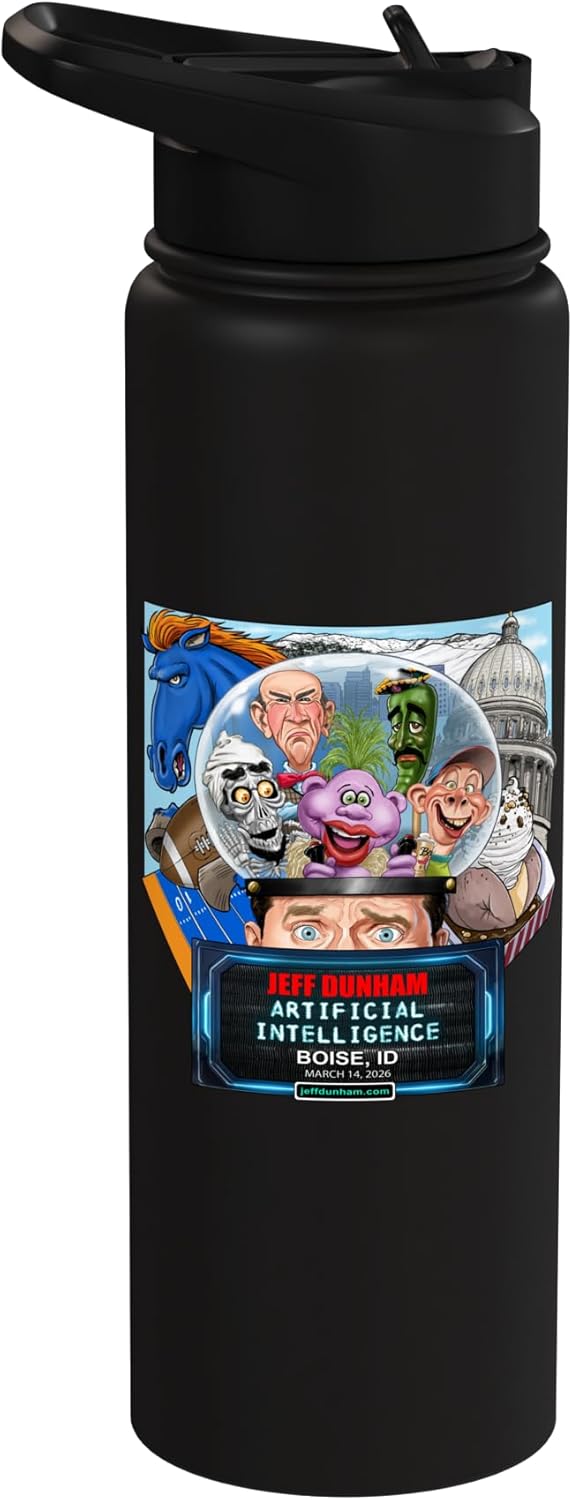 Botella agua acero inox aislada Boise ID 2026