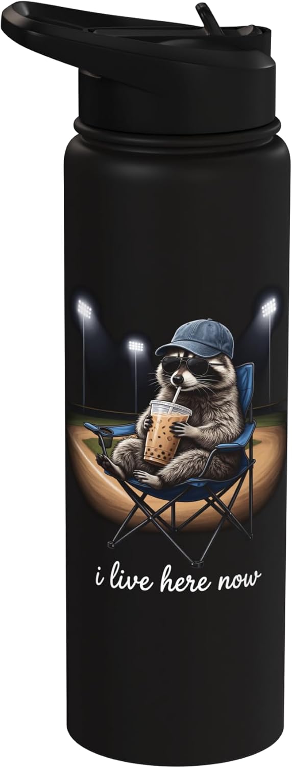 Bolso termo para café raccoon de acero inoxidable