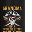 Botella de agua acero inoxidable aislada Pirate Grandma