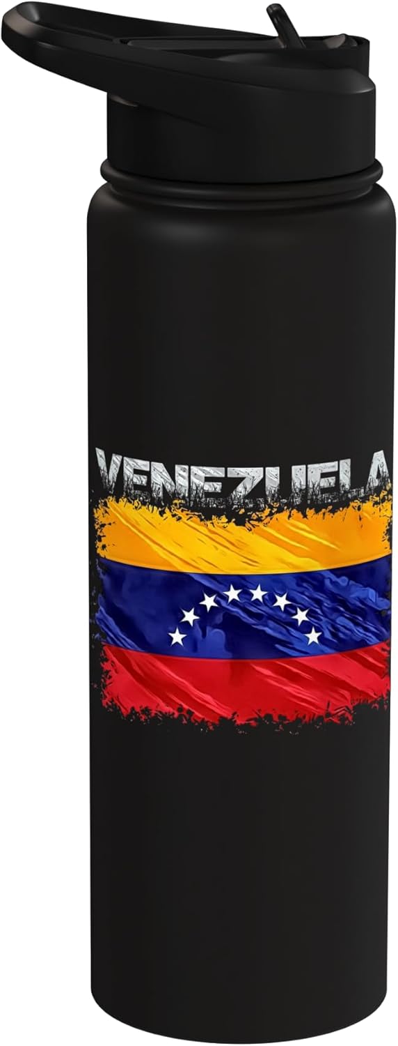 Botella agua acero inox aislada Venezuela