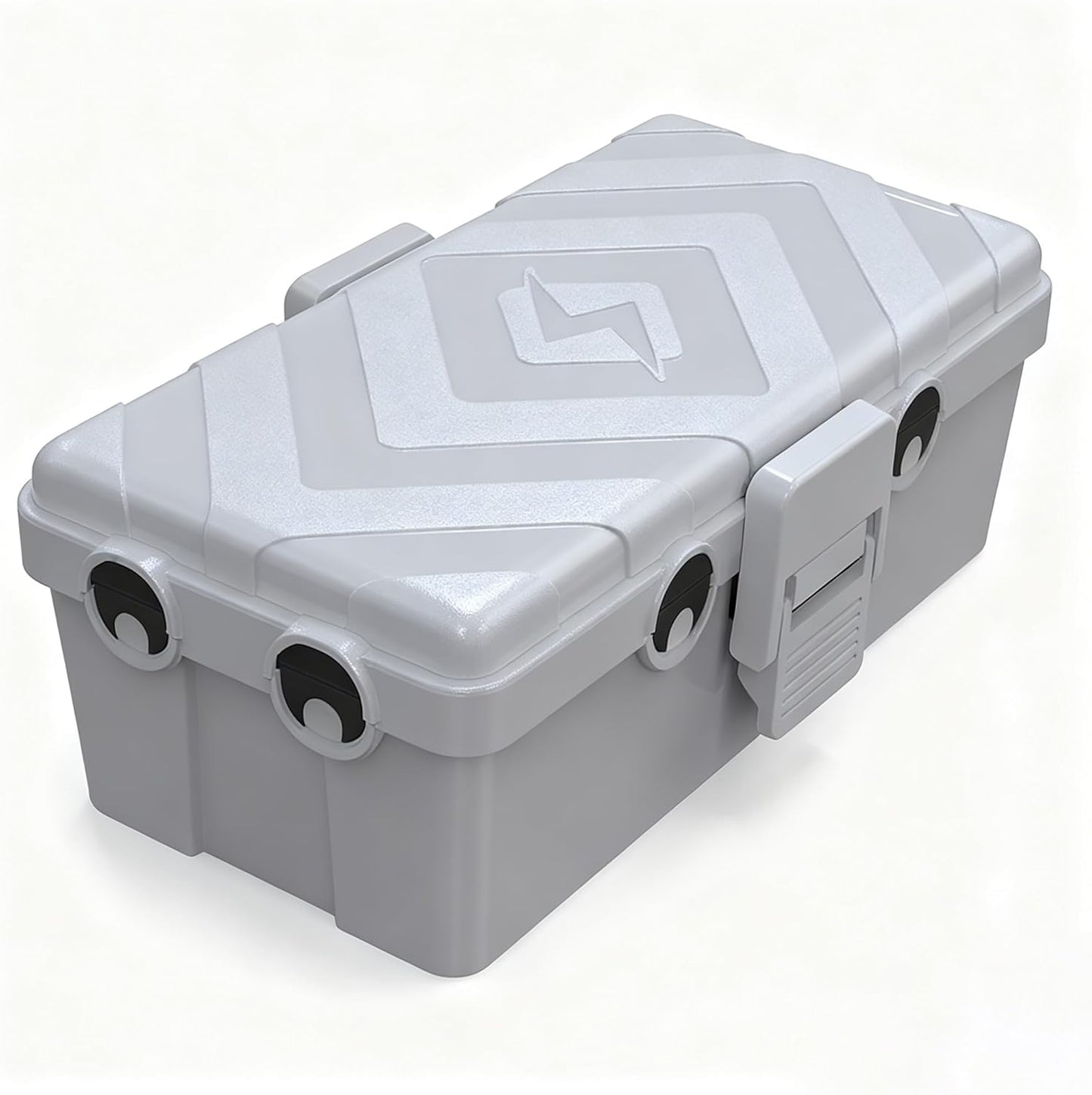 Caja eléctrica IP54 para luces navideñas y cargador EV gris