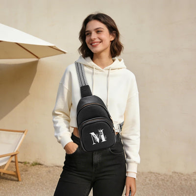 Bolso Crossbody Pu Personalizado para Mujer