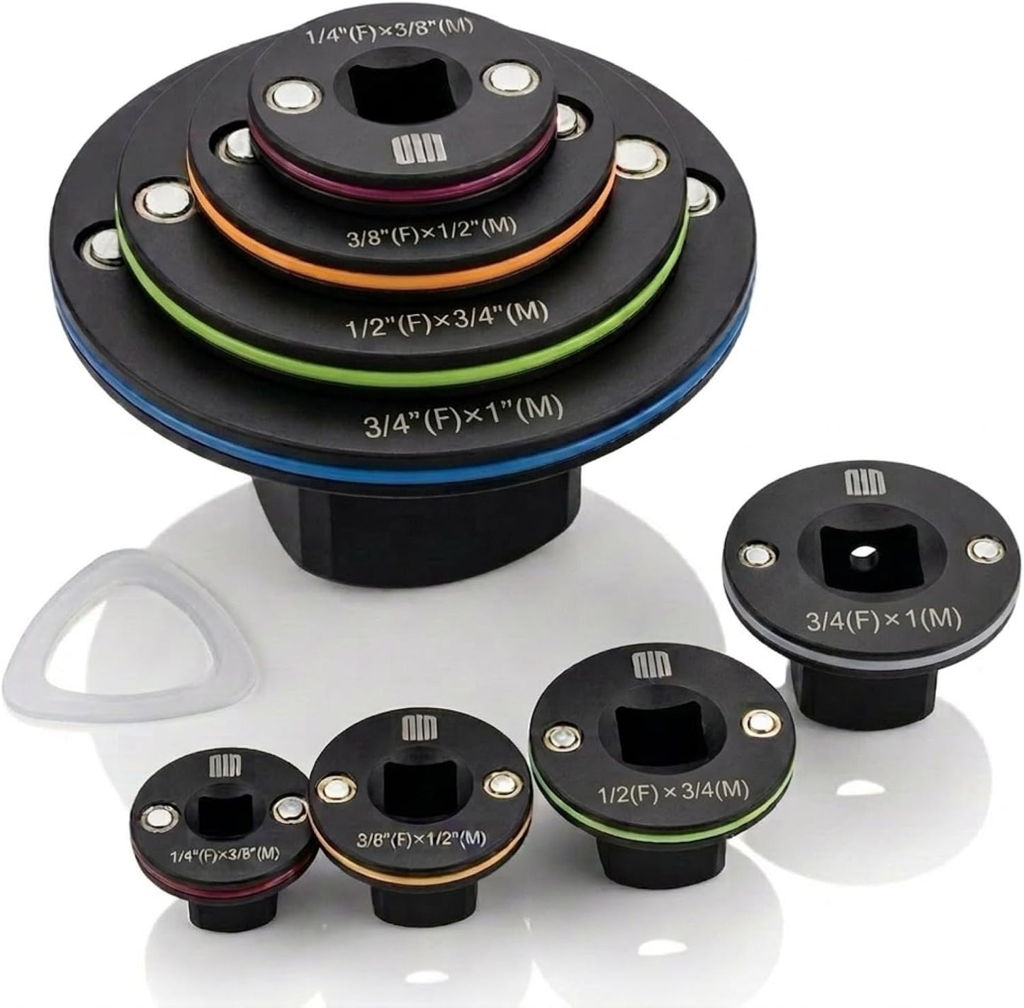 Set 4 Adaptadores Enchufe Impacto 3/4-1/4pulg