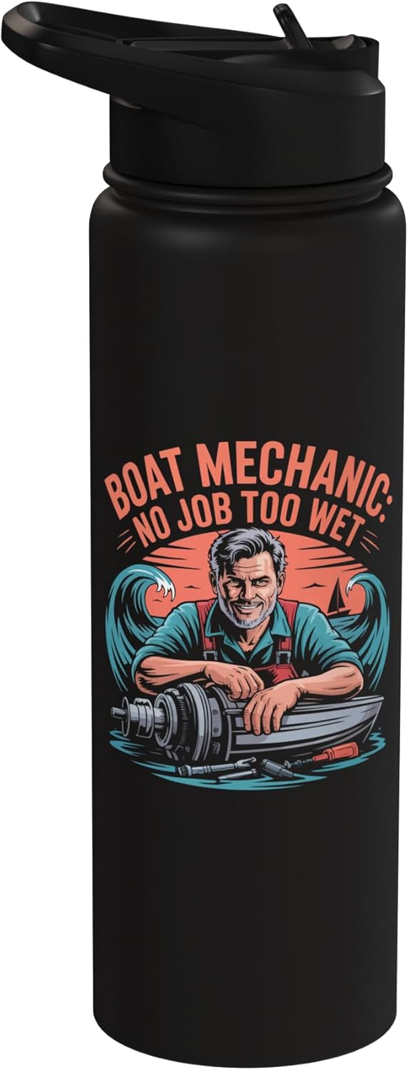 Botella térmica acero inox para marinero