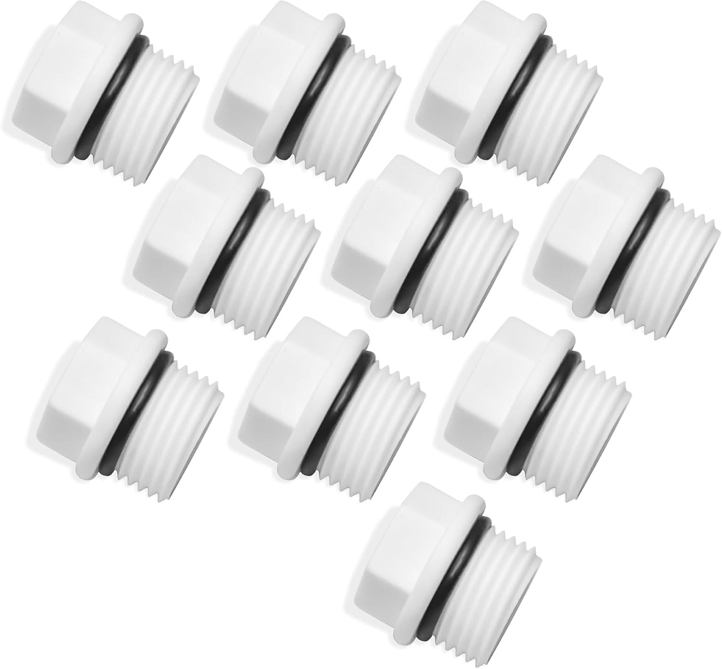 Enchufe roscado macho 1/2 pulgada accesorio PVC