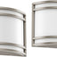 Aplique LED pared 15W 3000-5000K níquel moderno pasillo dormitorio